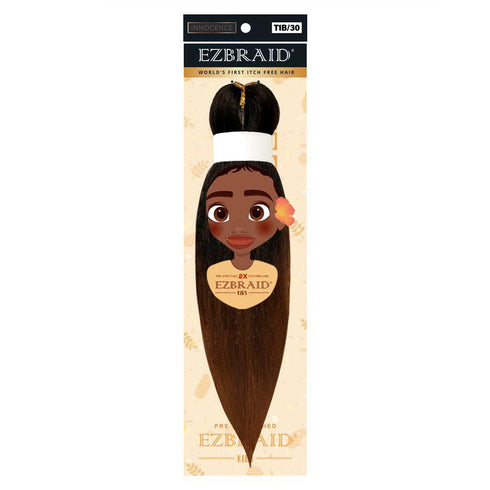 EZBRAID Spetra Fibre Pre Stretched Hair Extensions Kids 12" - 2X Value